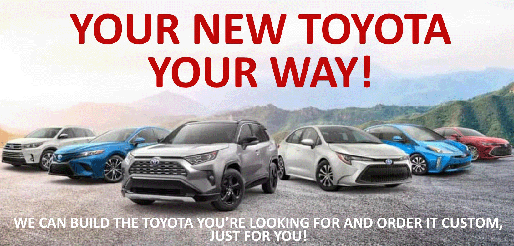 Build Your New Toyota